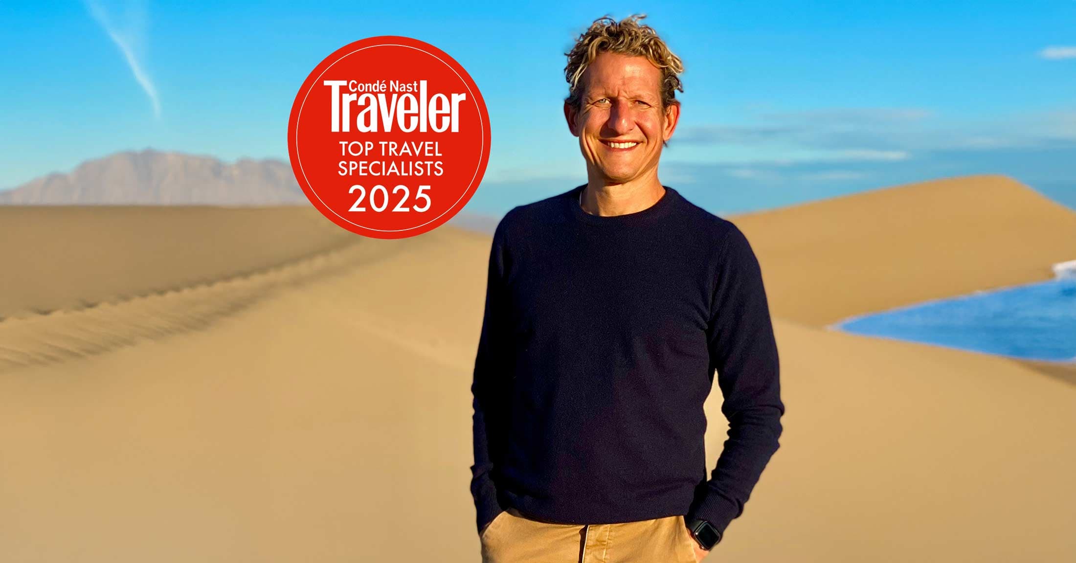 John Oberacker has been named one of Condé Nast Traveler’s Top Travel Specialists for 2025
